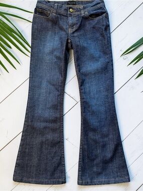The Limited Bootcut Jeans Size 0S Y2K Dark Wash Low Rise Denim
